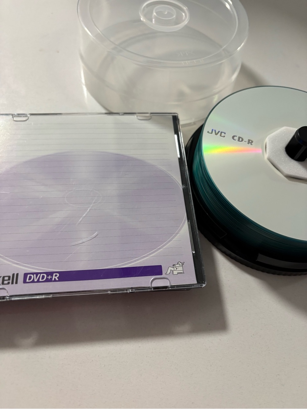 JVC CD-R Recordable Discs - Silver Surface with Green Edge